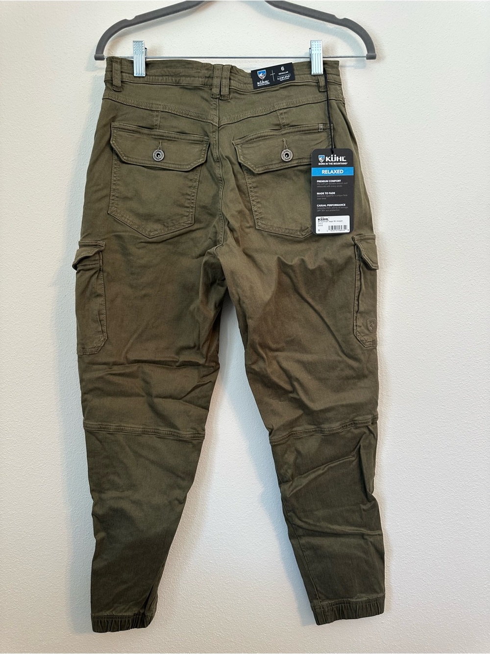 KUHL Women’s Kultivatr Cargo Jogger Sage Green Size 6 NWT - Picture 2 of 4